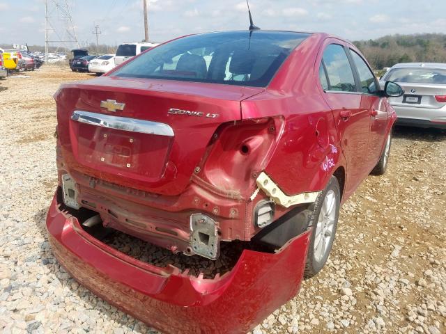 Photo 3 VIN: 1G1JC5SH3C4231413 - CHEVROLET SONIC LT 