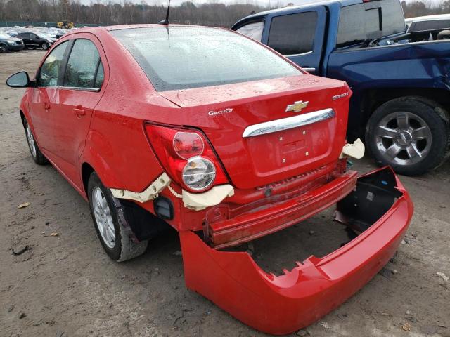 Photo 2 VIN: 1G1JC5SH4C4116755 - CHEVROLET SONIC LT 