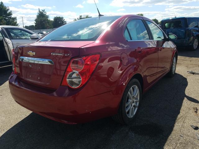 Photo 3 VIN: 1G1JC5SH4C4227547 - CHEVROLET SONIC LT 