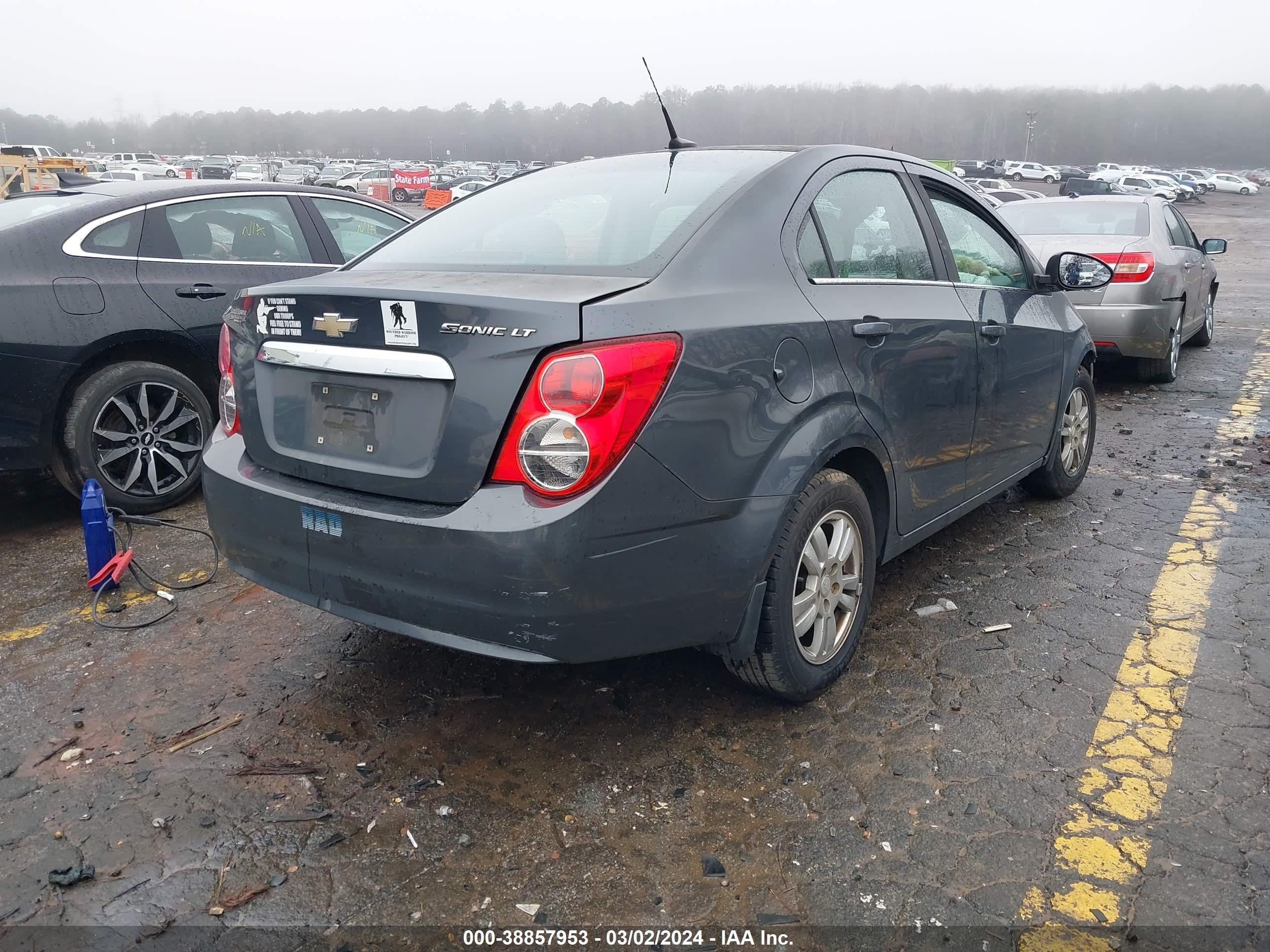 Photo 3 VIN: 1G1JC5SH4D4179615 - CHEVROLET SONIC 