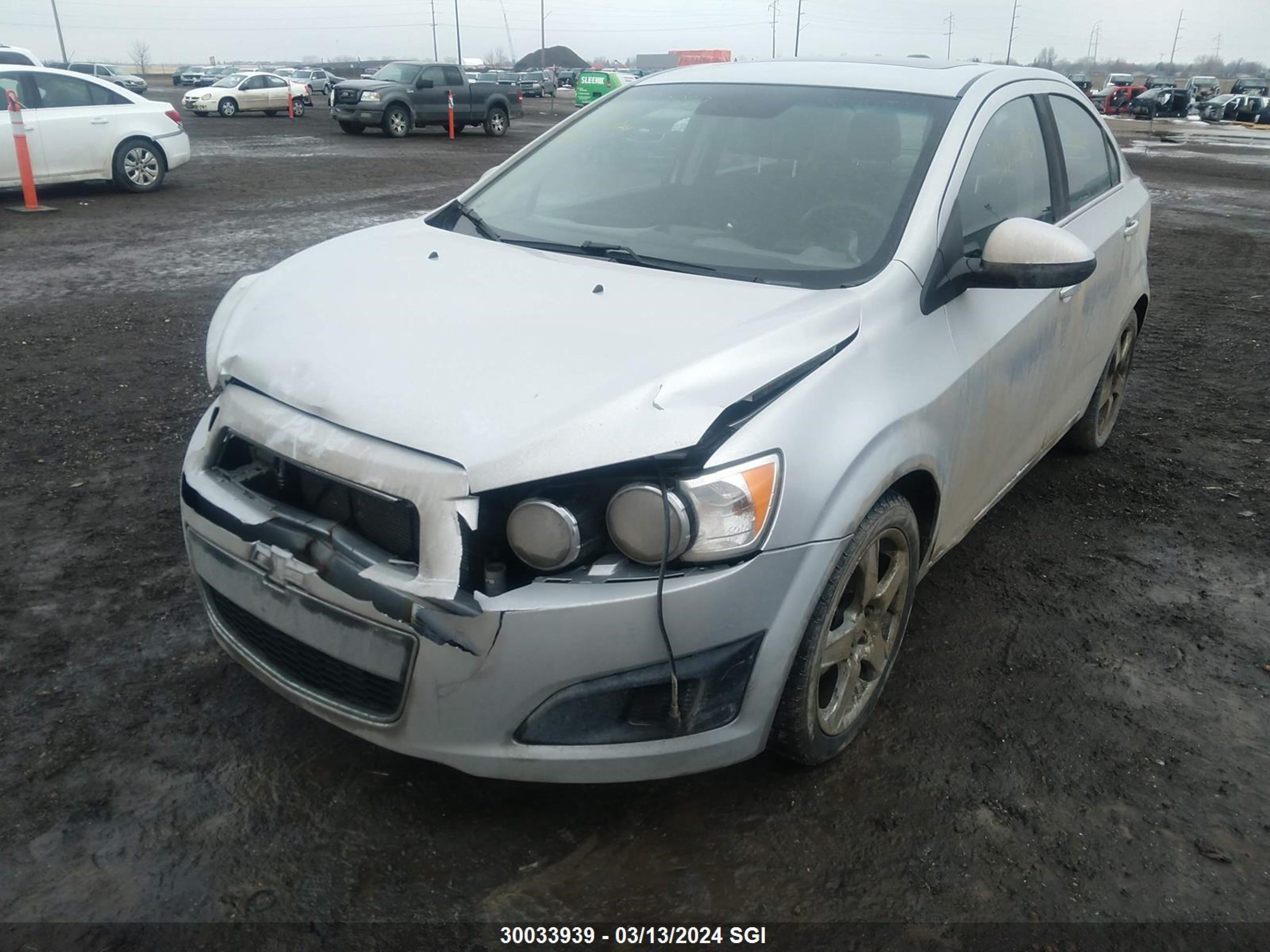 Photo 1 VIN: 1G1JC5SH4F4190505 - CHEVROLET SONIC 