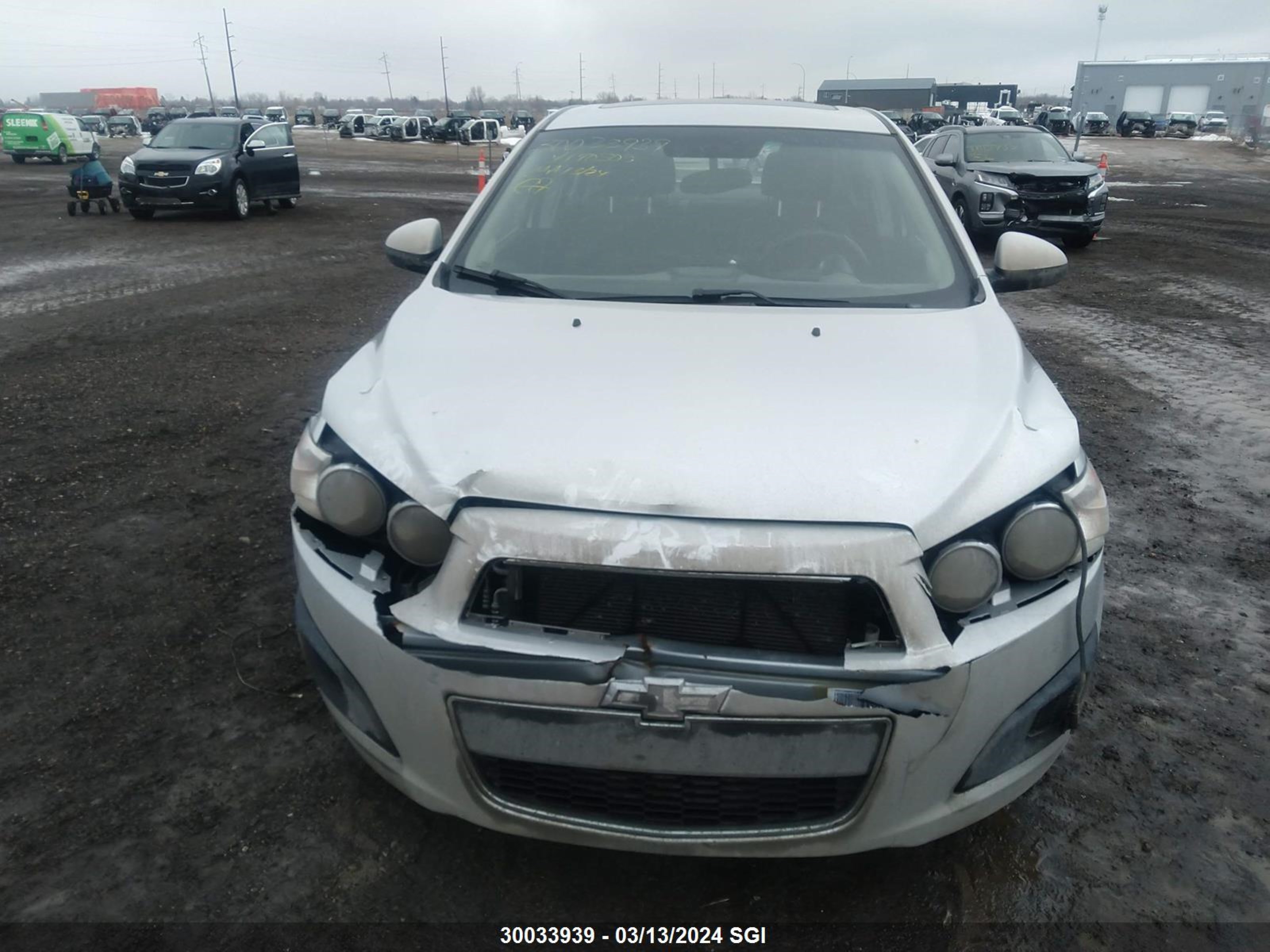 Photo 11 VIN: 1G1JC5SH4F4190505 - CHEVROLET SONIC 