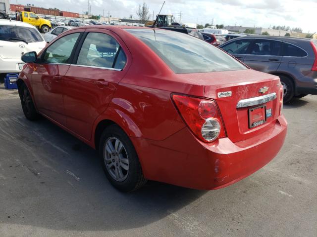 Photo 2 VIN: 1G1JC5SH7C4175623 - CHEVROLET SONIC LT 