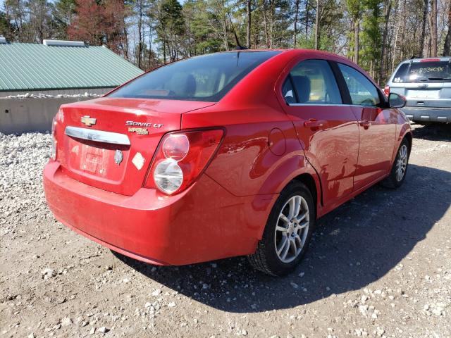 Photo 3 VIN: 1G1JC5SH8C4163321 - CHEVROLET SONIC LT 