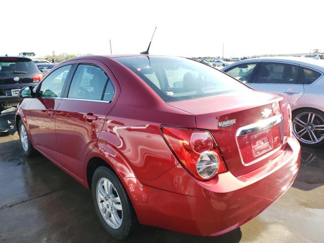 Photo 2 VIN: 1G1JC5SH8C4176800 - CHEVROLET SONIC LT 