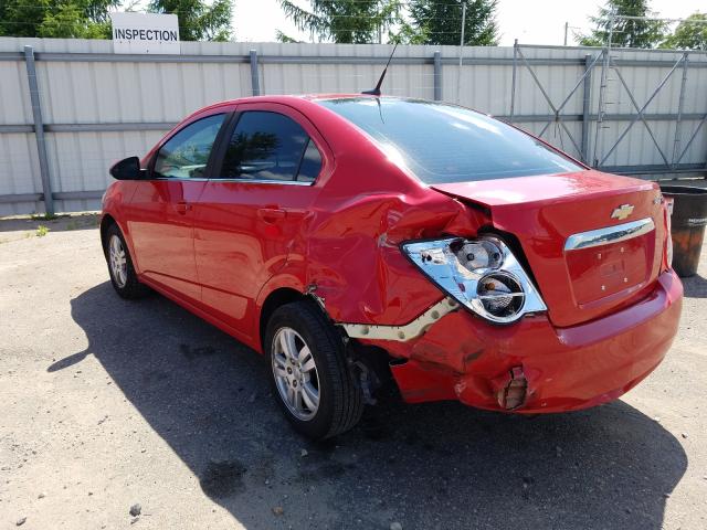 Photo 2 VIN: 1G1JC5SH8D4177592 - CHEVROLET SONIC LT 