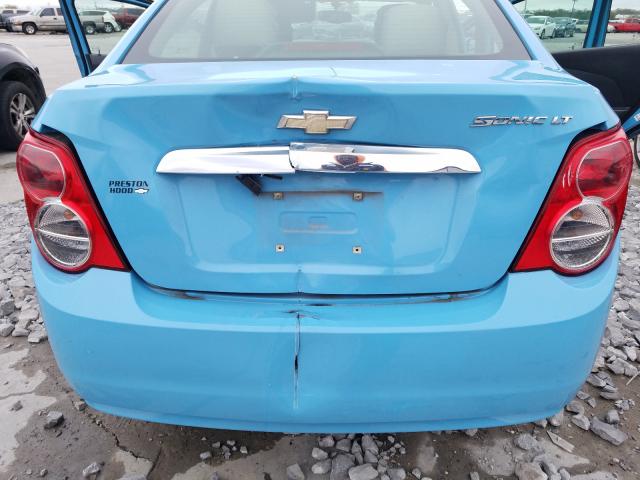 Photo 8 VIN: 1G1JC5SH8E4160504 - CHEVROLET SONIC LT 