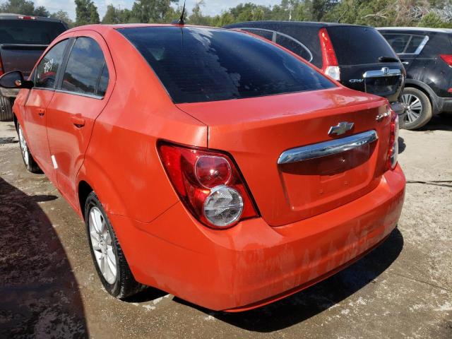 Photo 2 VIN: 1G1JC5SH9C4162579 - CHEVROLET SONIC LT 