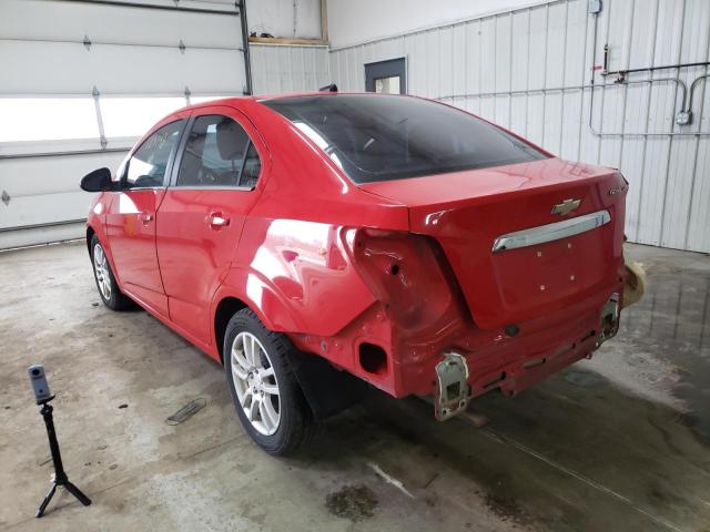 Photo 2 VIN: 1G1JC5SHXC4130739 - CHEVROLET SONIC LT 