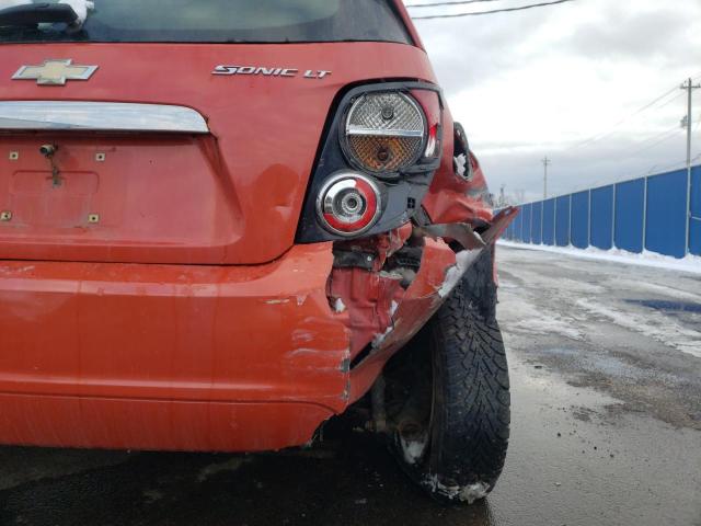 Photo 8 VIN: 1G1JC6EH7C4224448 - CHEVROLET SONIC LT 