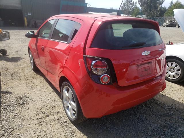 Photo 2 VIN: 1G1JC6SB0G4129848 - CHEVROLET SONIC LT 