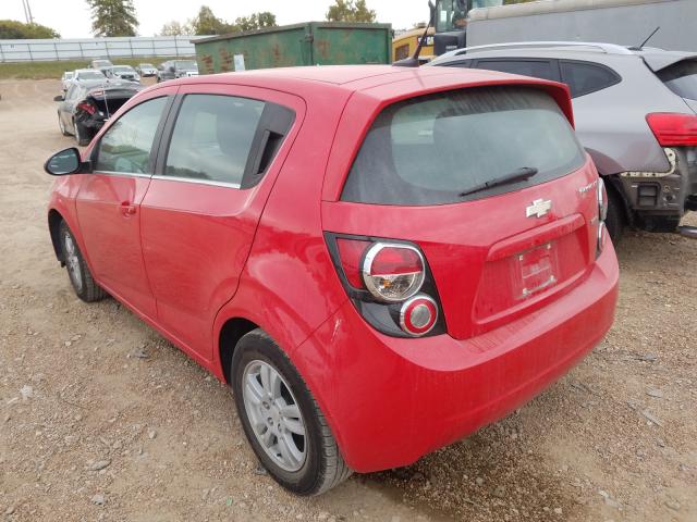 Photo 2 VIN: 1G1JC6SB2E4135244 - CHEVROLET SONIC LT 