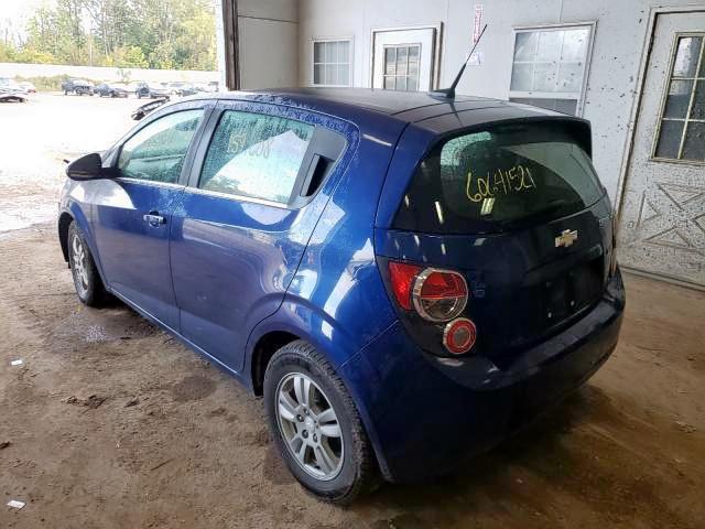 Photo 2 VIN: 1G1JC6SB9D4256982 - CHEVROLET SONIC LT 