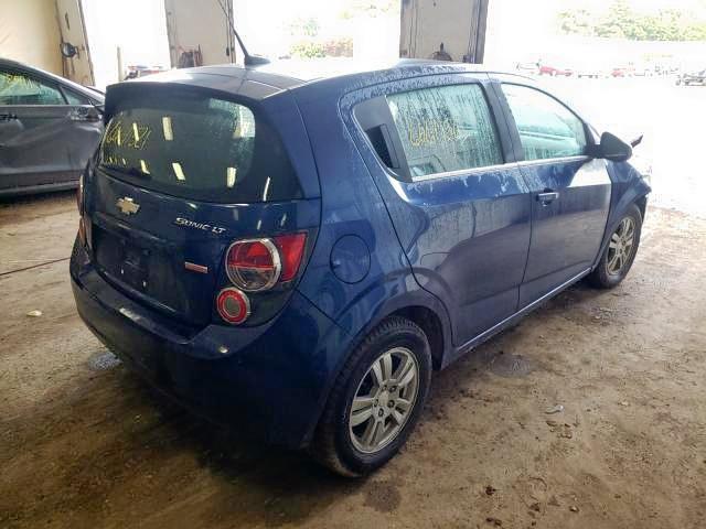 Photo 3 VIN: 1G1JC6SB9D4256982 - CHEVROLET SONIC LT 