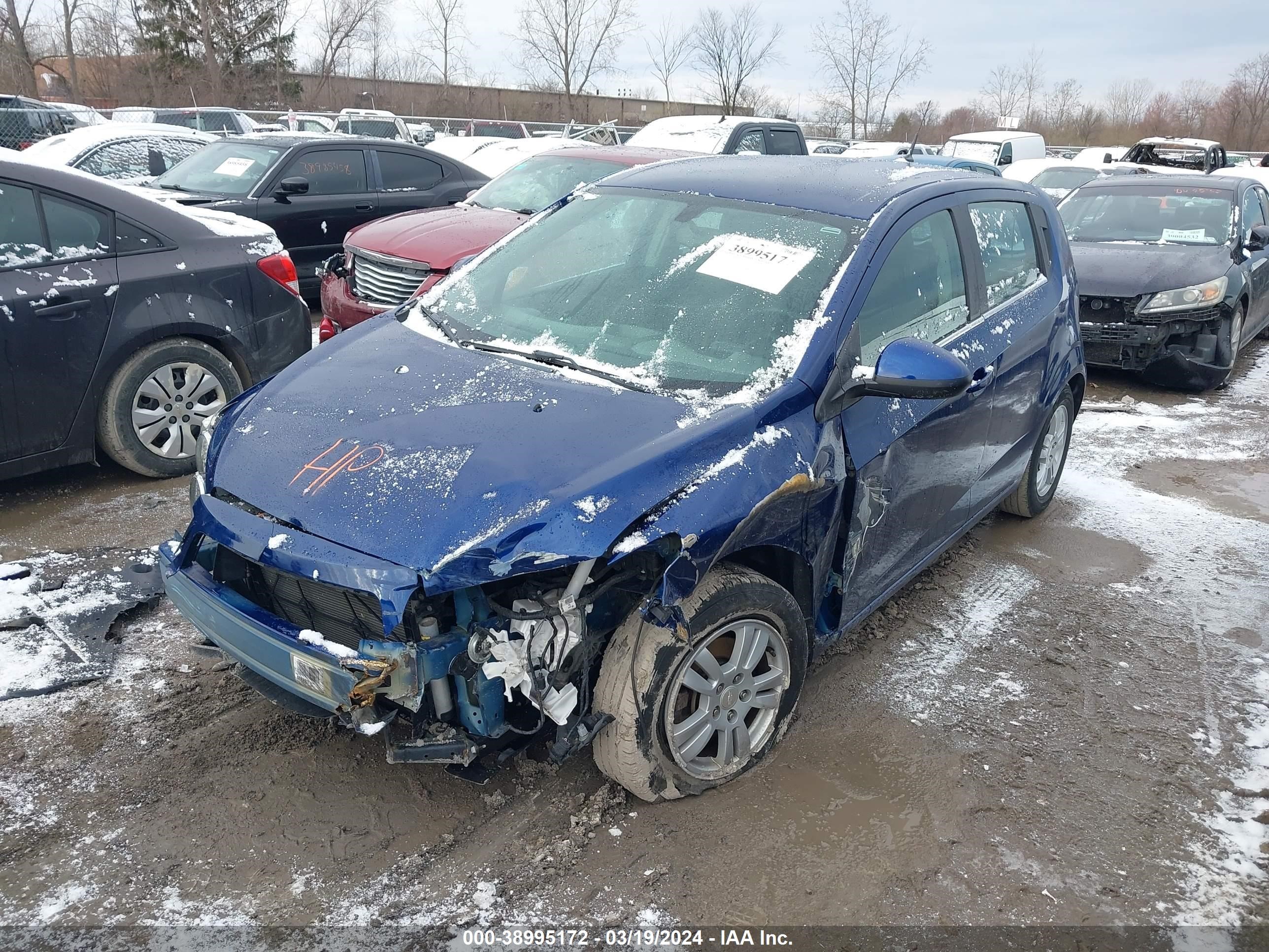 Photo 1 VIN: 1G1JC6SG6E4215013 - CHEVROLET SONIC 