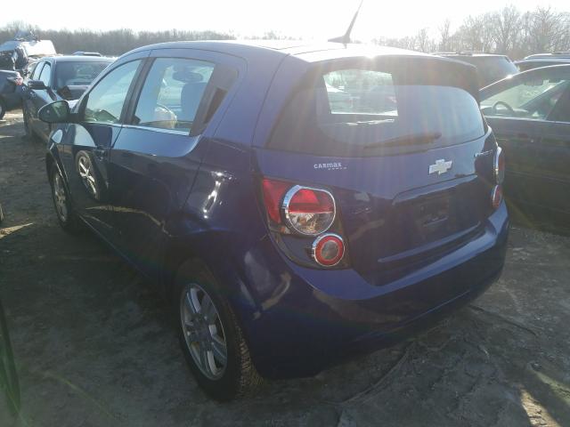 Photo 2 VIN: 1G1JC6SG9D4221581 - CHEVROLET SONIC LT 