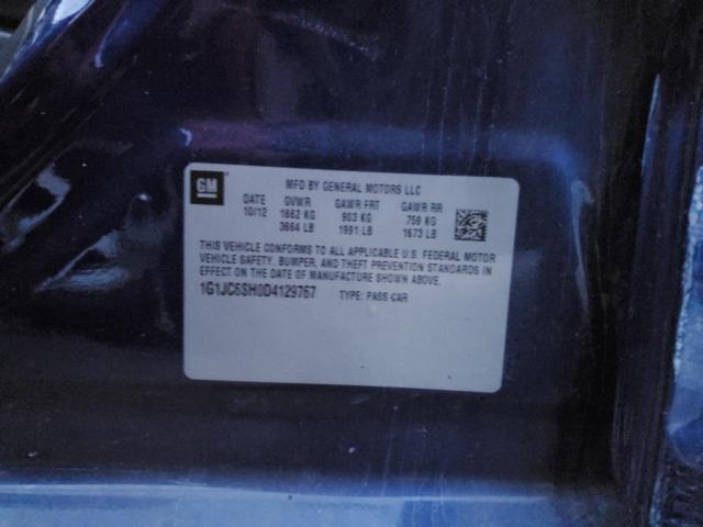 Photo 11 VIN: 1G1JC6SH0D4129767 - CHEVROLET SONIC 