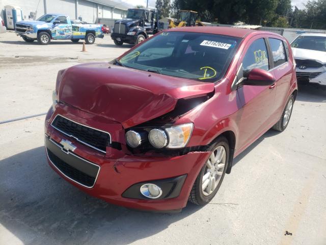 Photo 1 VIN: 1G1JC6SH1C4121286 - CHEVROLET SONIC LT 