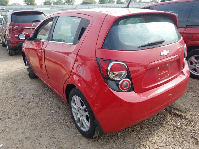 Photo 2 VIN: 1G1JC6SH1C4147838 - CHEVROLET SONIC LT 