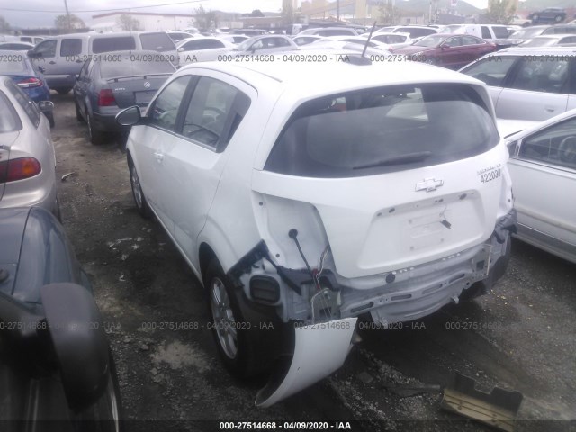 Photo 2 VIN: 1G1JC6SH2F4167519 - CHEVROLET SONIC 