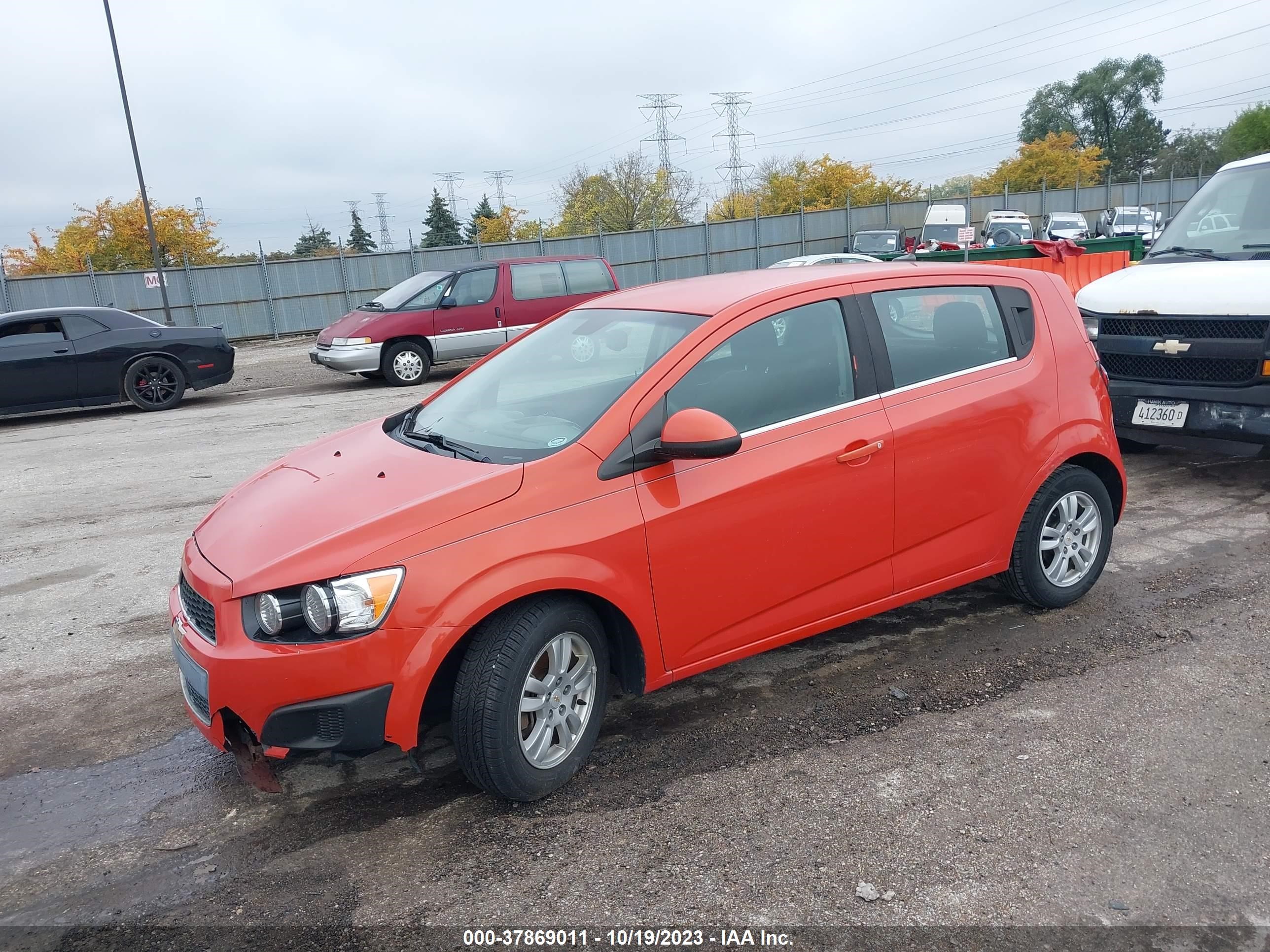 Photo 1 VIN: 1G1JC6SH3C4102187 - CHEVROLET SONIC 