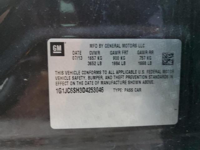 Photo 11 VIN: 1G1JC6SH3D4253046 - CHEVROLET SONIC 