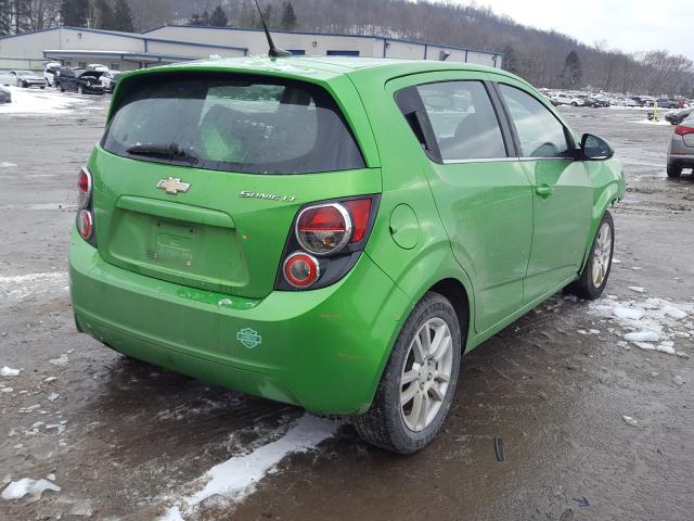 Photo 3 VIN: 1G1JC6SH3E4241366 - CHEVROLET SONIC LT 