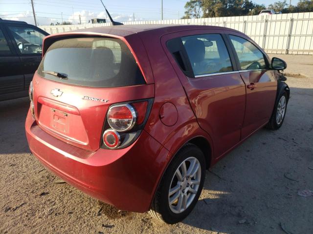 Photo 3 VIN: 1G1JC6SH4C4138390 - CHEVROLET SONIC LT 