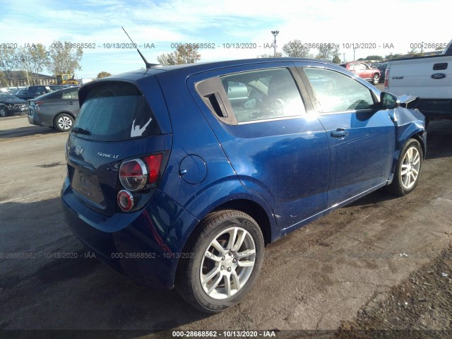 Photo 3 VIN: 1G1JC6SH5E4228778 - CHEVROLET SONIC LT 