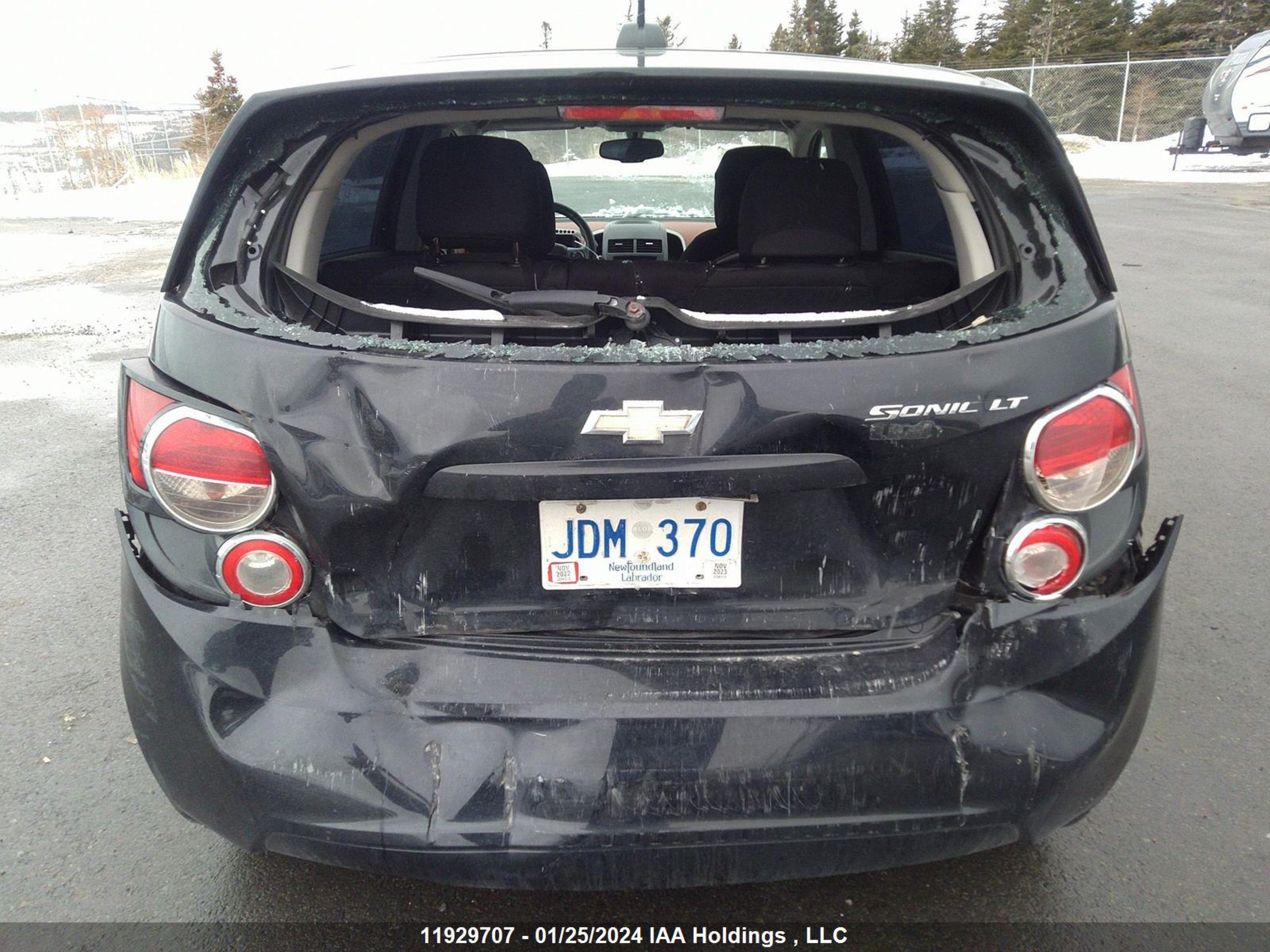 Photo 5 VIN: 1G1JC6SH5G4145080 - CHEVROLET SONIC 