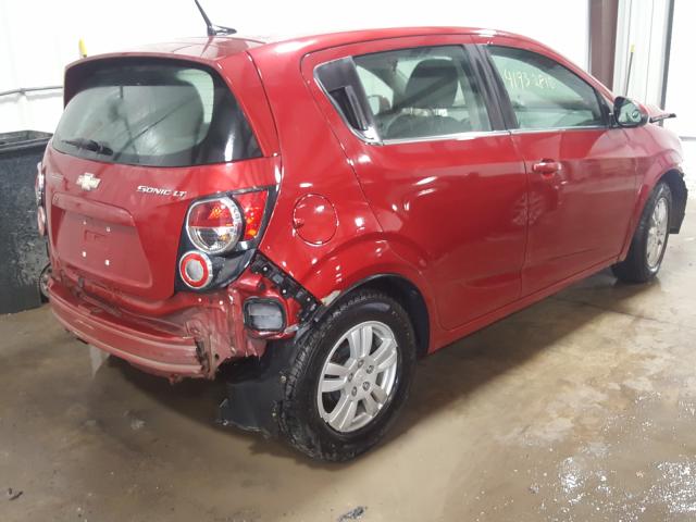 Photo 3 VIN: 1G1JC6SH6E4220155 - CHEVROLET SONIC LT 