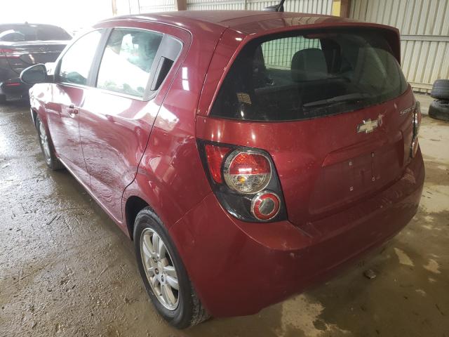 Photo 2 VIN: 1G1JC6SH7C4124886 - CHEVROLET SONIC LT 