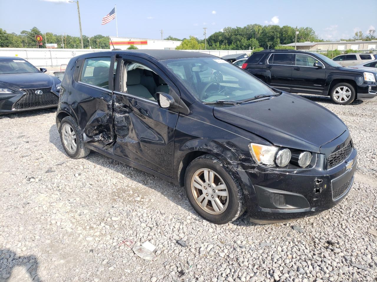 Photo 3 VIN: 1G1JC6SH7F4161554 - CHEVROLET SONIC 