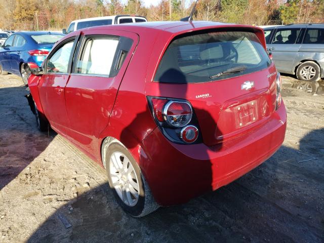 Photo 2 VIN: 1G1JC6SH8C4155760 - CHEVROLET SONIC LT 