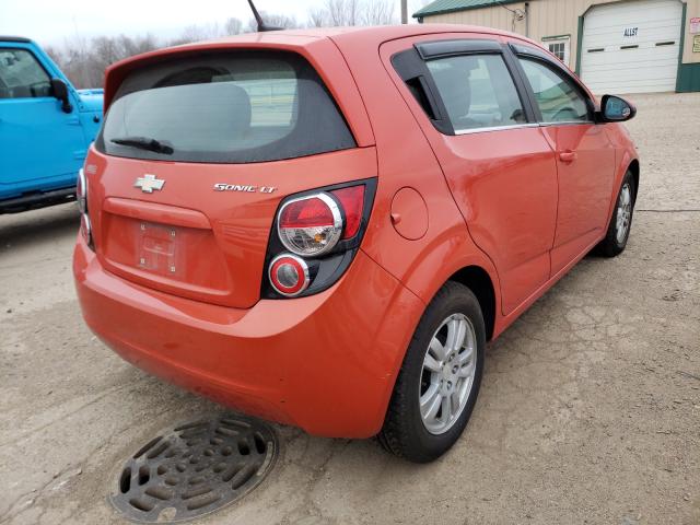 Photo 3 VIN: 1G1JC6SH8C4191366 - CHEVROLET SONIC LT 