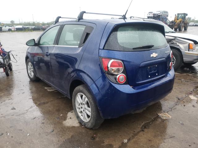 Photo 2 VIN: 1G1JC6SH8D4218292 - CHEVROLET SONIC LT 