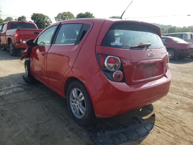 Photo 2 VIN: 1G1JC6SH9C4123769 - CHEVROLET SONIC LT 