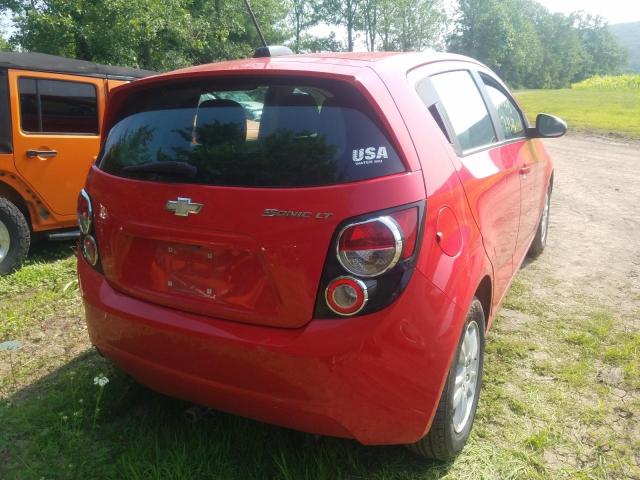 Photo 2 VIN: 1G1JC6SH9F4148515 - CHEVROLET SONIC LT 