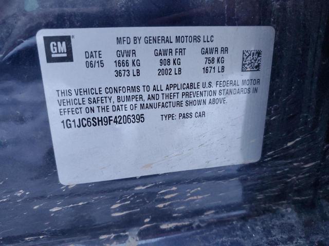 Photo 11 VIN: 1G1JC6SH9F4206395 - CHEVROLET SONIC 