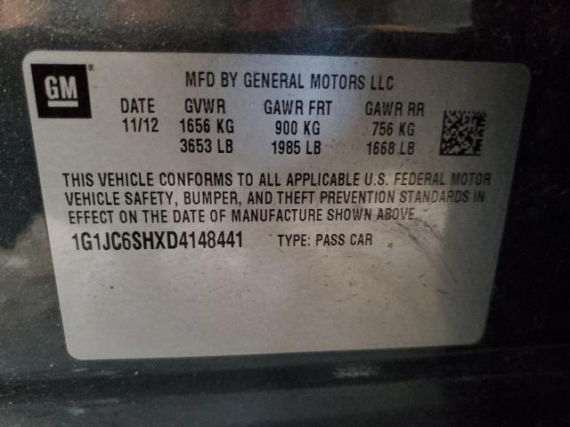 Photo 11 VIN: 1G1JC6SHXD4148441 - CHEVROLET SONIC 