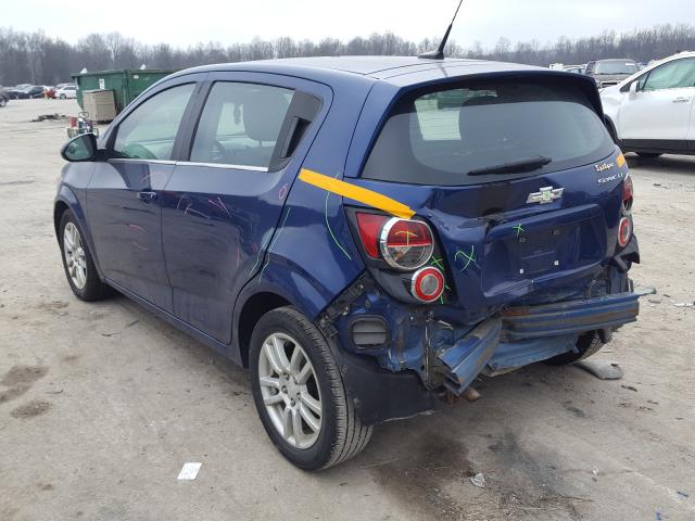 Photo 2 VIN: 1G1JC6SHXE4110483 - CHEVROLET SONIC LT 