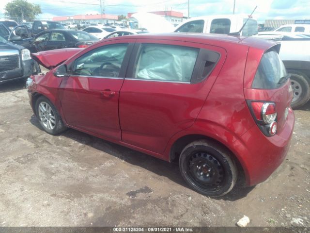 Photo 2 VIN: 1G1JC6SHXE4148036 - CHEVROLET SONIC 