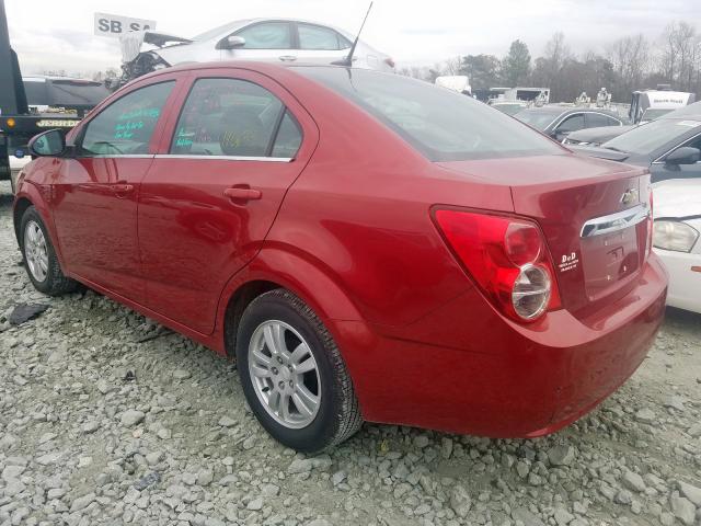 Photo 2 VIN: 1G1JD5SB0D4182505 - CHEVROLET SONIC LT 