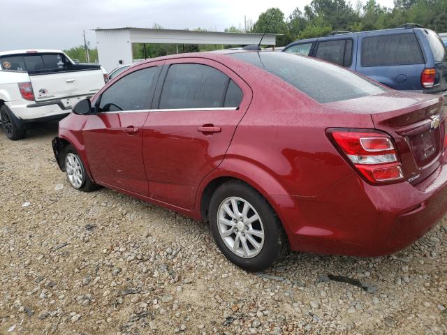 Photo 2 VIN: 1G1JD5SB1L4110095 - CHEVROLET SONIC LT 