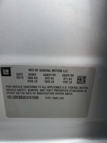 Photo 11 VIN: 1G1JD5SB2C4161508 - CHEVROLET SONIC 