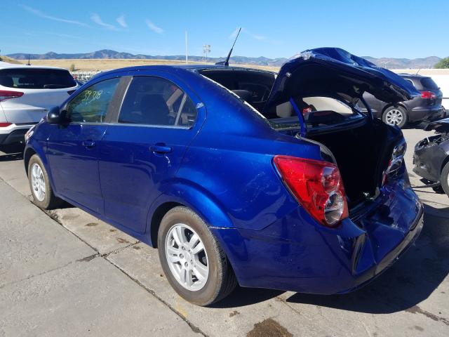 Photo 2 VIN: 1G1JD5SB3D4240493 - CHEVROLET SONIC LT 