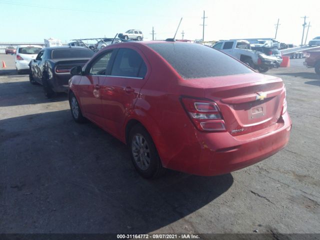 Photo 2 VIN: 1G1JD5SB4K4100076 - CHEVROLET SONIC 