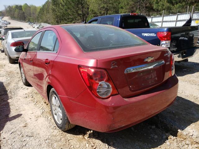 Photo 2 VIN: 1G1JD5SB5C4115669 - CHEVROLET SONIC LT 