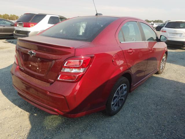 Photo 3 VIN: 1G1JD5SB6L4108844 - CHEVROLET SONIC LT 