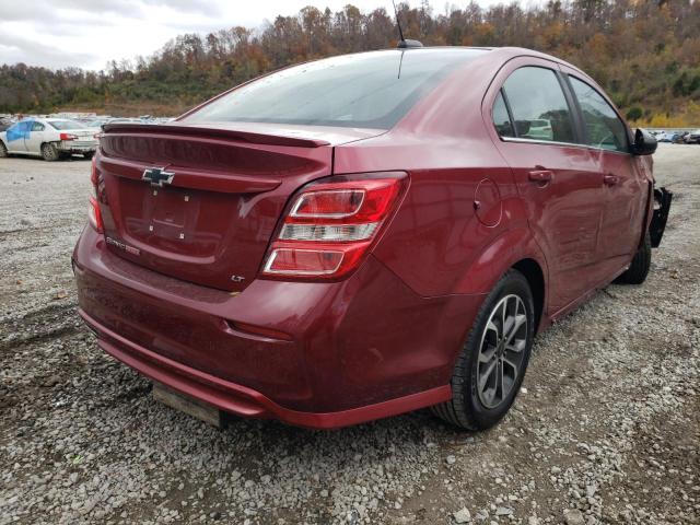 Photo 3 VIN: 1G1JD5SB7J4126945 - CHEVROLET SONIC LT 